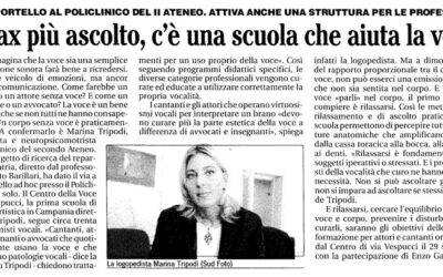Relax, più ascolto c’è una scuola che aiuta la voce