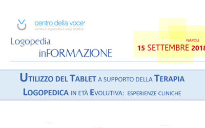 Utilizzo del tablet a supporto della terapia logopedica in età evolutiva